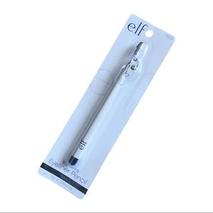 ELF Brightening Eyeliner Pencil Black Smooth Gel-Powder No-Tug